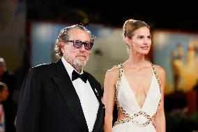 Venice - Red carpetl Cartier Glory To The Filmmaker Award 2025 and the "In the Hand of Dante" MP