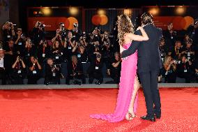 Venice - Red carpetl Cartier Glory To The Filmmaker Award 2025 and the "In the Hand of Dante" MP