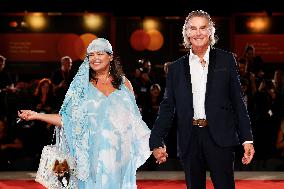 Venice - Red carpetl Cartier Glory To The Filmmaker Award 2025 and the "In the Hand of Dante" MP