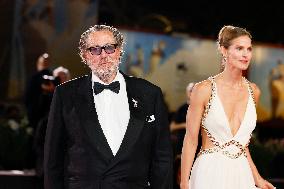 Venice - Red carpetl Cartier Glory To The Filmmaker Award 2025 and the "In the Hand of Dante" MP