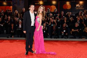 Venice - Red carpetl Cartier Glory To The Filmmaker Award 2025 and the "In the Hand of Dante" MP