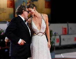 Venice - Red carpetl Cartier Glory To The Filmmaker Award 2025 and the "In the Hand of Dante" MP