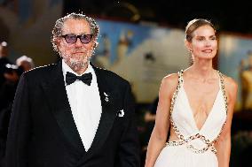 Venice - Red carpetl Cartier Glory To The Filmmaker Award 2025 and the "In the Hand of Dante" MP