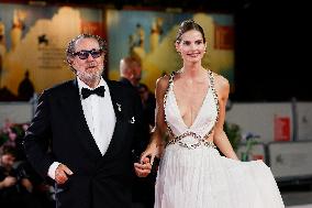 Venice - Red carpetl Cartier Glory To The Filmmaker Award 2025 and the "In the Hand of Dante" MP