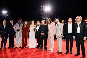 Venice - Red carpetl Cartier Glory To The Filmmaker Award 2025 and the "In the Hand of Dante" MP