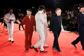 Venice - Red carpetl Cartier Glory To The Filmmaker Award 2025 and the "In the Hand of Dante" MP