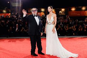 Venice - Red carpetl Cartier Glory To The Filmmaker Award 2025 and the "In the Hand of Dante" MP