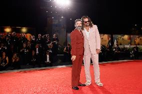 Venice - Red carpetl Cartier Glory To The Filmmaker Award 2025 and the "In the Hand of Dante" MP