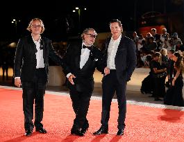 Venice - Red carpetl Cartier Glory To The Filmmaker Award 2025 and the "In the Hand of Dante" MP