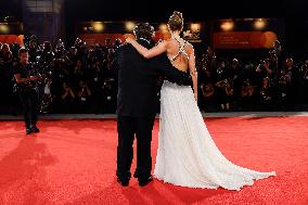 Venice - Red carpetl Cartier Glory To The Filmmaker Award 2025 and the "In the Hand of Dante" MP