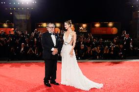 Venice - Red carpetl Cartier Glory To The Filmmaker Award 2025 and the "In the Hand of Dante" MP