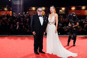 Venice - Red carpetl Cartier Glory To The Filmmaker Award 2025 and the "In the Hand of Dante" MP