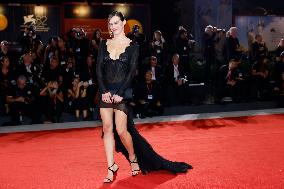 Venice - Red carpetl Cartier Glory To The Filmmaker Award 2025 and the "In the Hand of Dante" MP