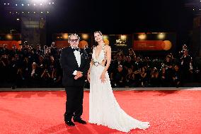 Venice - Red carpetl Cartier Glory To The Filmmaker Award 2025 and the "In the Hand of Dante" MP