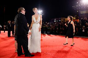 Venice - Red carpetl Cartier Glory To The Filmmaker Award 2025 and the "In the Hand of Dante" MP