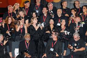 Venice - Red carpetl Cartier Glory To The Filmmaker Award 2025 and the "In the Hand of Dante" MP