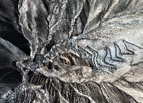 Winding Panlong Ancient Road in Kashgar