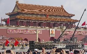 Military parade in Beijing