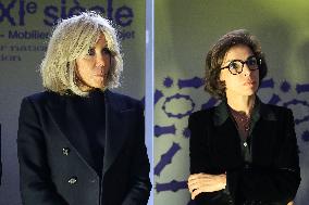 Rachida Dati And Brigitte Macron At Paris Design Week Launch - Paris