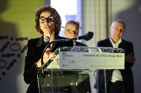 Rachida Dati And Brigitte Macron At Paris Design Week Launch - Paris