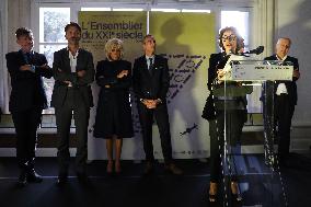 Rachida Dati And Brigitte Macron At Paris Design Week Launch - Paris