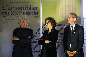 Rachida Dati And Brigitte Macron At Paris Design Week Launch - Paris