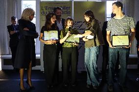 Rachida Dati And Brigitte Macron At Paris Design Week Launch - Paris