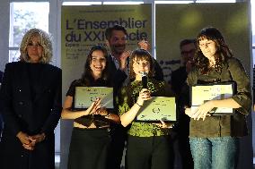 Rachida Dati And Brigitte Macron At Paris Design Week Launch - Paris