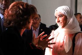 Rachida Dati And Brigitte Macron At Paris Design Week Launch - Paris