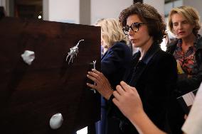 Rachida Dati And Brigitte Macron At Paris Design Week Launch - Paris