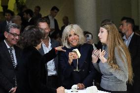 Rachida Dati And Brigitte Macron At Paris Design Week Launch - Paris