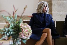 Rachida Dati And Brigitte Macron At Paris Design Week Launch - Paris