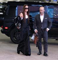 Celebs Arrive At The US Open - Arrival - NYC