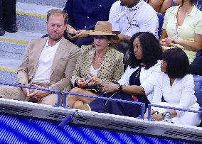 US Open - Celebs In The Stands