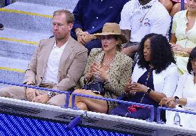 US Open - Celebs In The Stands