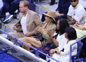 US Open - Celebs In The Stands
