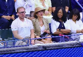 US Open - Celebs In The Stands