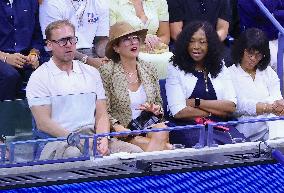 US Open - Celebs In The Stands