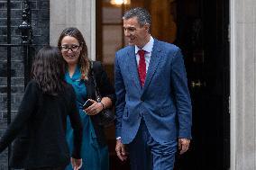 Starmer Meets Sanchez - London