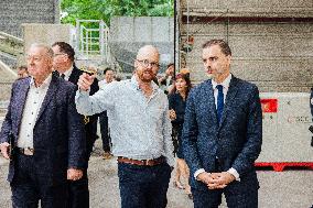 Laurent Saint-Martin Visit To Rennes