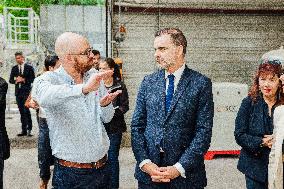 Laurent Saint-Martin Visit To Rennes