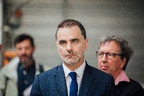 Laurent Saint-Martin Visit To Rennes