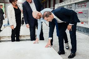 Laurent Saint-Martin Visit To Rennes