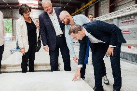 Laurent Saint-Martin Visit To Rennes