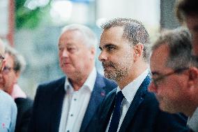 Laurent Saint-Martin Visit To Rennes