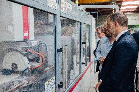 Laurent Saint-Martin Visit To Rennes