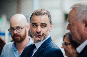 Laurent Saint-Martin Visit To Rennes