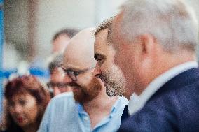 Laurent Saint-Martin Visit To Rennes