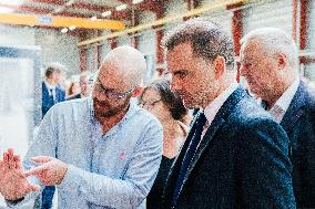 Laurent Saint-Martin Visit To Rennes