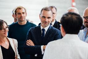 Laurent Saint-Martin Visit To Rennes